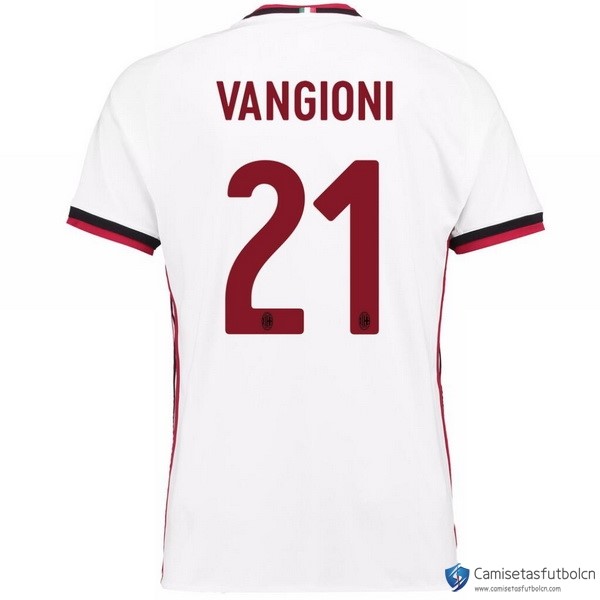 Camiseta Milan Segunda equipo Vangioni 2017-18
